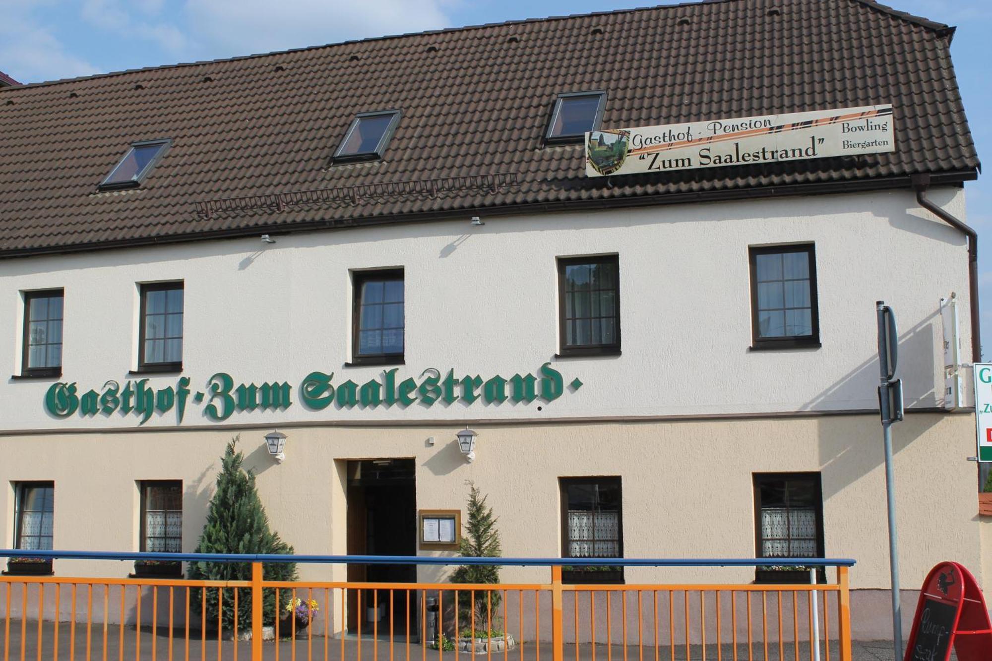 Gasthof & Pension Zum Saalestrand Bad Dürrenberg المظهر الخارجي الصورة